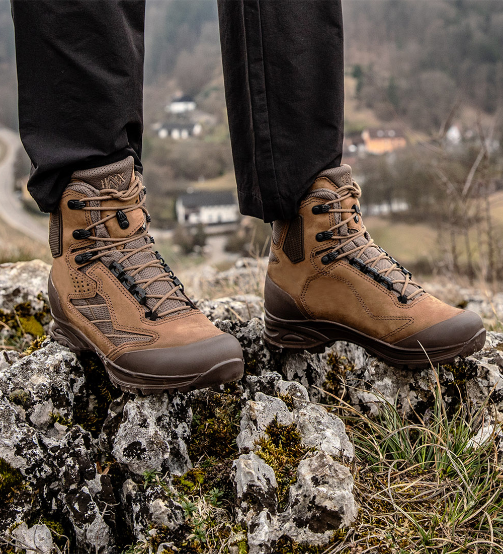 HOT Haix Scout Haix Brown Military Boots HAIX Scout GTX Ws