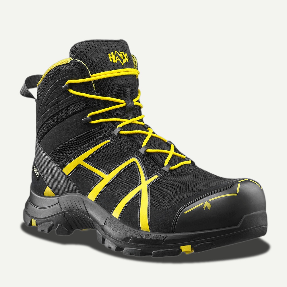 HAIX Black Eagle Safety 40 mid/black-yellow
