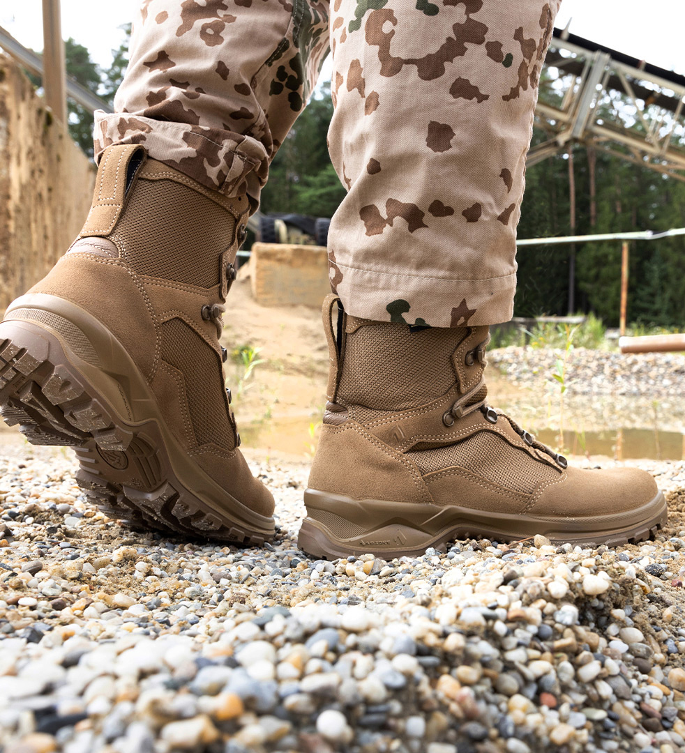 Combat Hero Haix Brown Military Boots Haix Combat Hero Military