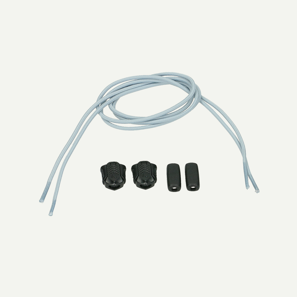 Laces repair set steel-blue