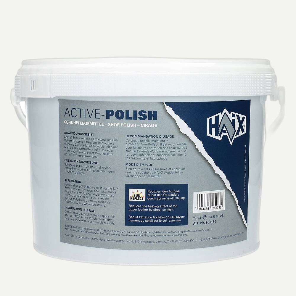 HAIX Shoe Polish, 2,5 kg black