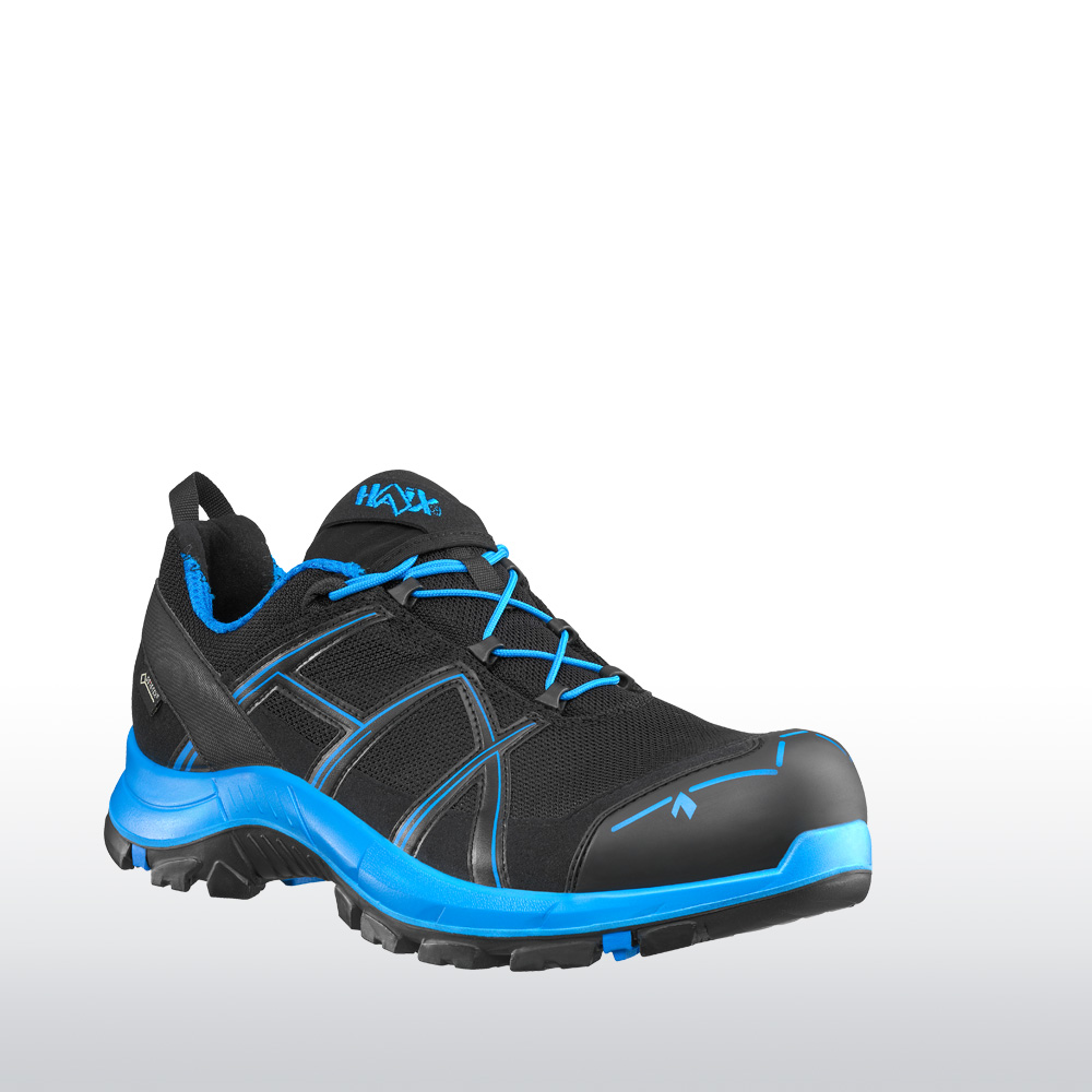 HAIX Black Eagle Safety 40 S3 Low black/blue GORE-TEX®, Arbeitsschuh 