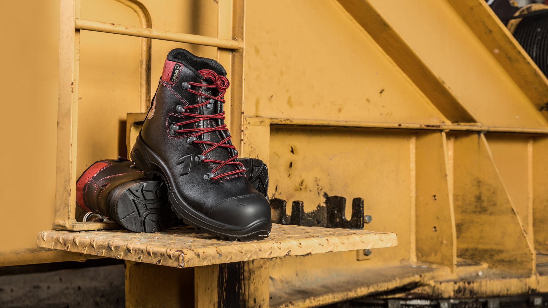 Haix Airpower XR3 Gore-Tex Waterproof Metal Free Safety Toe Cap Work Black Boots 