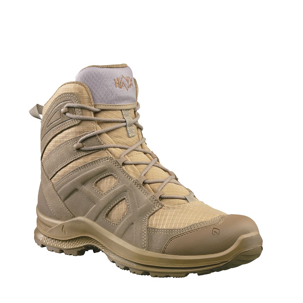 Bottes Militaires HAIX Ranger Taille 43 – Zones Chaudes, Neuves Avec Emballage, Marron